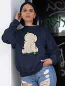 Elephant With Birds Sweatshirt -Jay Fleck Designs