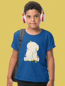 Elephant With Birds T-shirt -Jay Fleck Designs