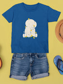 Elephant With Birds T-shirt -Jay Fleck Designs