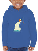 Bear And Man Fishing Hoodie -Jay Fleck Designs