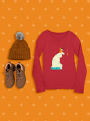 Bear And Man Fishing T-shirt -Jay Fleck Designs