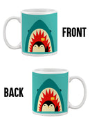 Penguin And Shark Greeting Mug -Jay Fleck Designs
