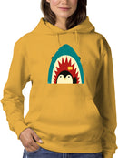 Penguin And Shark Greeting Hoodie or Sweatshirt -Jay Fleck Designs