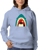 Penguin And Shark Greeting Hoodie or Sweatshirt -Jay Fleck Designs