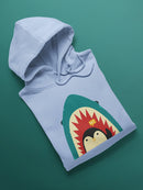 Penguin And Shark Greeting Hoodie or Sweatshirt -Jay Fleck Designs