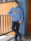 Penguin And Shark Greeting Hoodie -Jay Fleck Designs