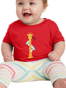 Koalas Climbing A Giraffe Bodysuit -Jay Fleck Designs