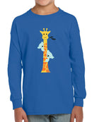 Koalas Climbing A Giraffe T-shirt -Jay Fleck Designs
