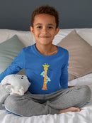 Koalas Climbing A Giraffe T-shirt -Jay Fleck Designs