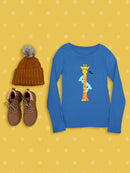 Koalas Climbing A Giraffe T-shirt -Jay Fleck Designs