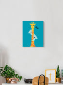 Koalas Climbing A Giraffe Wall Art -Jay Fleck Designs
