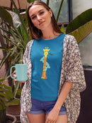 Koalas Climbing A Giraffe T-shirt -Jay Fleck Designs