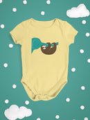 Sloth With An Elephant Bodysuit -Jay Fleck Designs