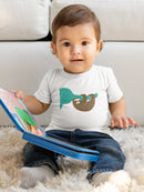 Sloth With An Elephant Bodysuit -Jay Fleck Designs