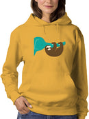 Sloth With An Elephant Hoodie or Sweatshirt -Jay Fleck Designs