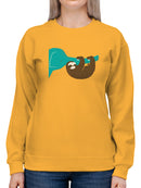 Sloth With An Elephant Hoodie or Sweatshirt -Jay Fleck Designs