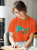 Sloth With An Elephant T-shirt -Jay Fleck Designs