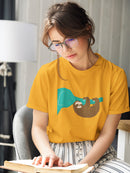 Sloth With An Elephant T-shirt -Jay Fleck Designs