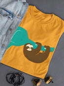 Sloth With An Elephant T-shirt -Jay Fleck Designs