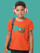 Sloth With An Elephant T-shirt -Jay Fleck Designs