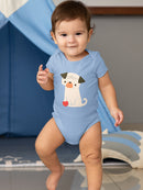 Dog With A Ball Bodysuit -Jay Fleck Designs