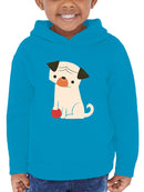 Dog With A Ball Hoodie -Jay Fleck Designs