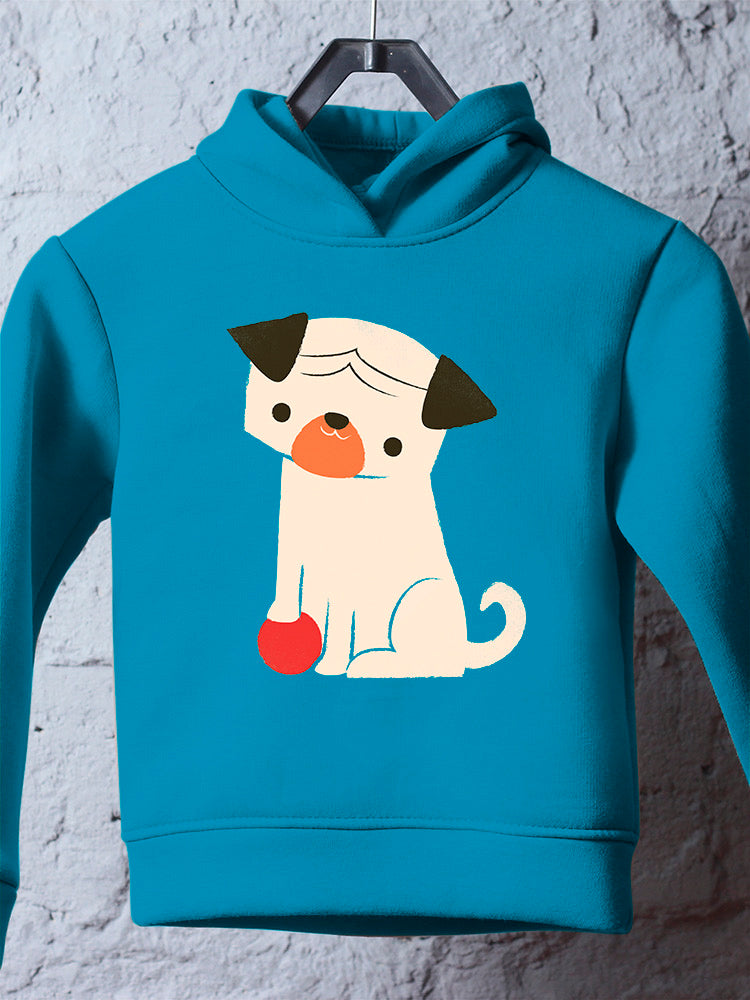 Dog With A Ball Hoodie -Jay Fleck Designs