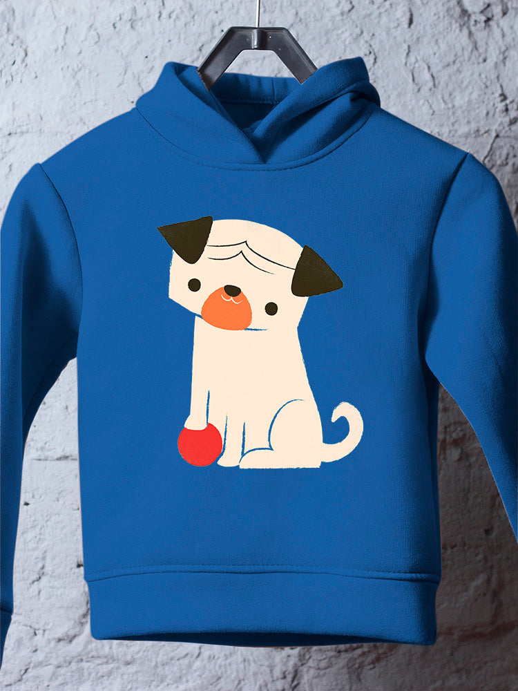 Dog With A Ball Hoodie -Jay Fleck Designs
