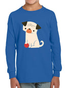 Dog With A Ball T-shirt -Jay Fleck Designs