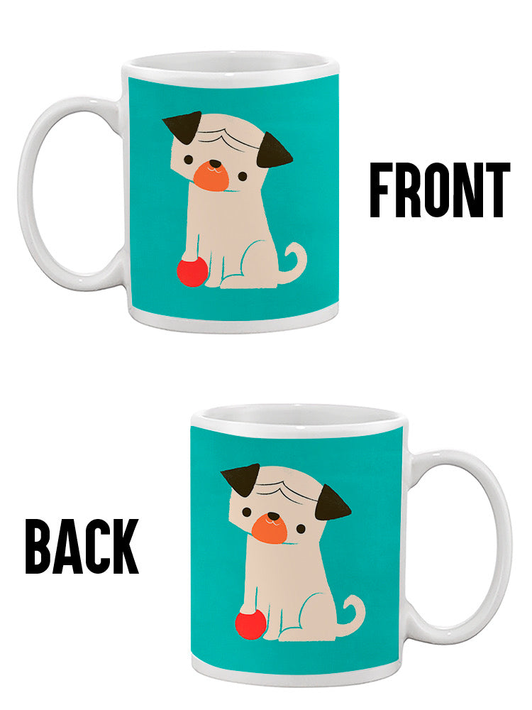 Dog With A Ball Mug -Jay Fleck Designs