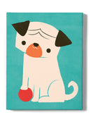 Dog With A Ball Wall Art -Jay Fleck Designs