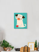 Dog With A Ball Wall Art -Jay Fleck Designs
