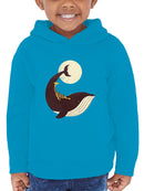 Giraffe On A Whale Hoodie -Jay Fleck Designs