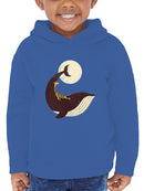 Giraffe On A Whale Hoodie -Jay Fleck Designs