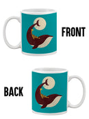 Giraffe On A Whale Mug -Jay Fleck Designs