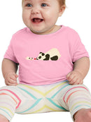 Panda And Dog Playing Bodysuit -Jay Fleck Designs