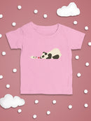 Panda And Dog Playing Bodysuit -Jay Fleck Designs