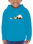 Panda And Dog Playing Hoodie -Jay Fleck Designs