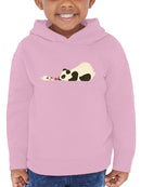 Panda And Dog Playing Hoodie -Jay Fleck Designs