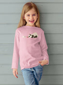 Panda And Dog Playing T-shirt -Jay Fleck Designs