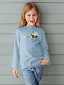 Panda And Dog Playing T-shirt -Jay Fleck Designs