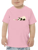 Panda And Dog Playing T-shirt -Jay Fleck Designs