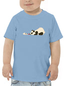 Panda And Dog Playing T-shirt -Jay Fleck Designs