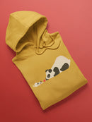 Panda And Dog Playing Hoodie or Sweatshirt -Jay Fleck Designs