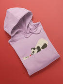 Panda And Dog Playing Hoodie or Sweatshirt -Jay Fleck Designs