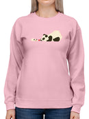 Panda And Dog Playing Hoodie or Sweatshirt -Jay Fleck Designs