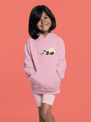 Panda And Dog Playing Hoodie -Jay Fleck Designs