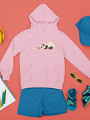 Panda And Dog Playing Hoodie -Jay Fleck Designs