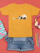 Panda And Dog Playing T-shirt -Jay Fleck Designs