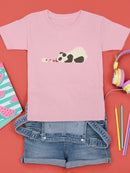 Panda And Dog Playing T-shirt -Jay Fleck Designs